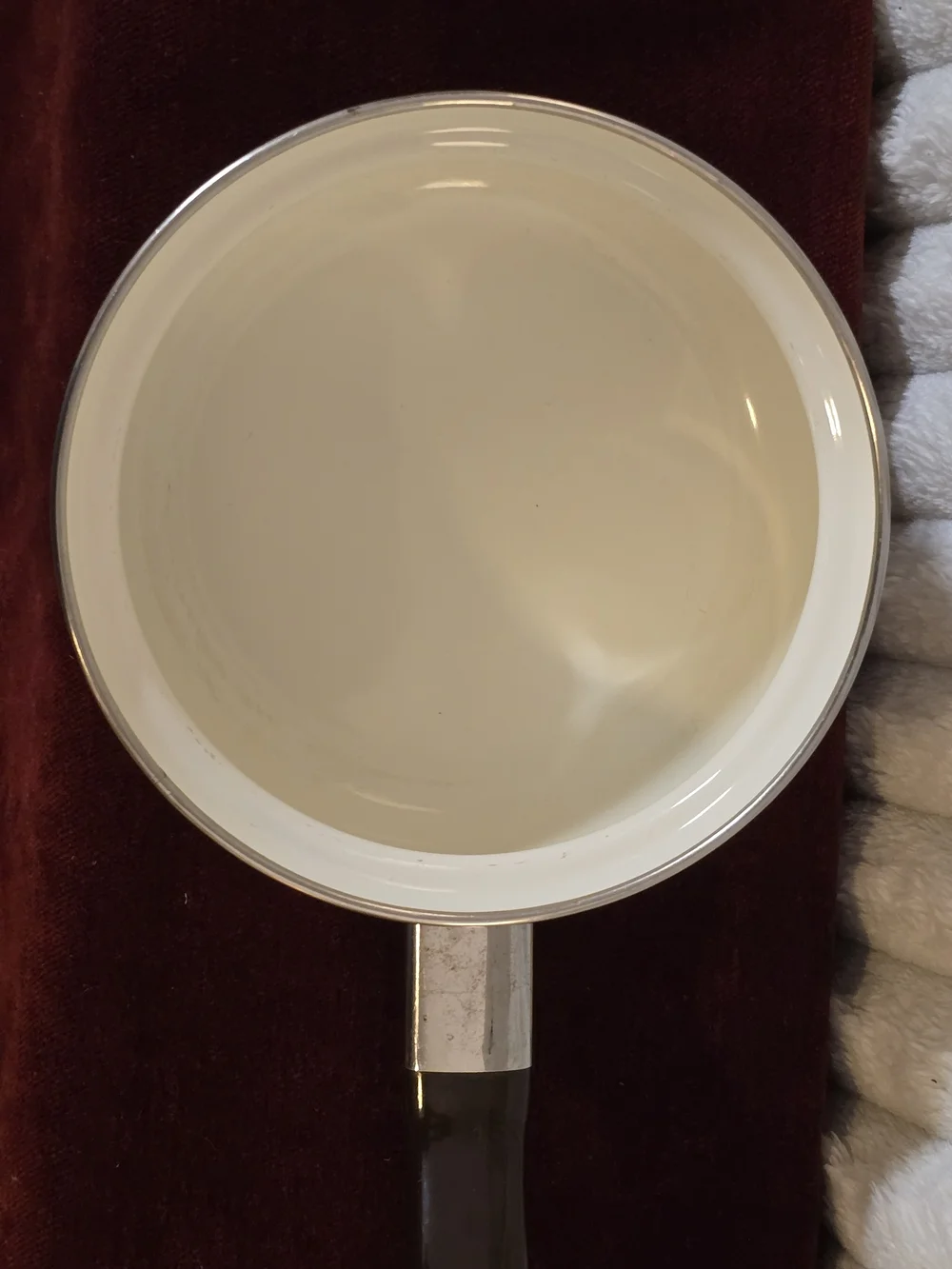 Vintage 1982 Sheffield Strawberries 'n Cream Enamel Saucepan 1 Qt
